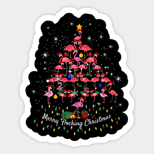 MERRY FLOCKING CHRISTMAS Sticker